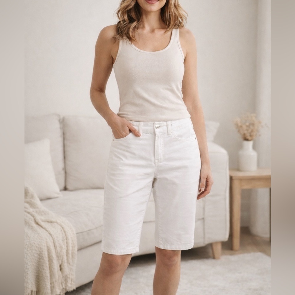 Sandwich Slim Fit (Skinny) Capri Pants – Size Eur 32